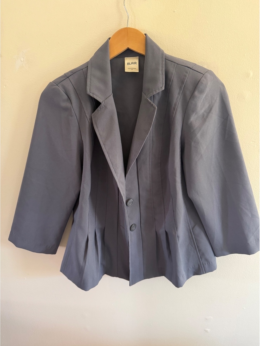 Blair Womens Blazer Grey Loose Fit Small